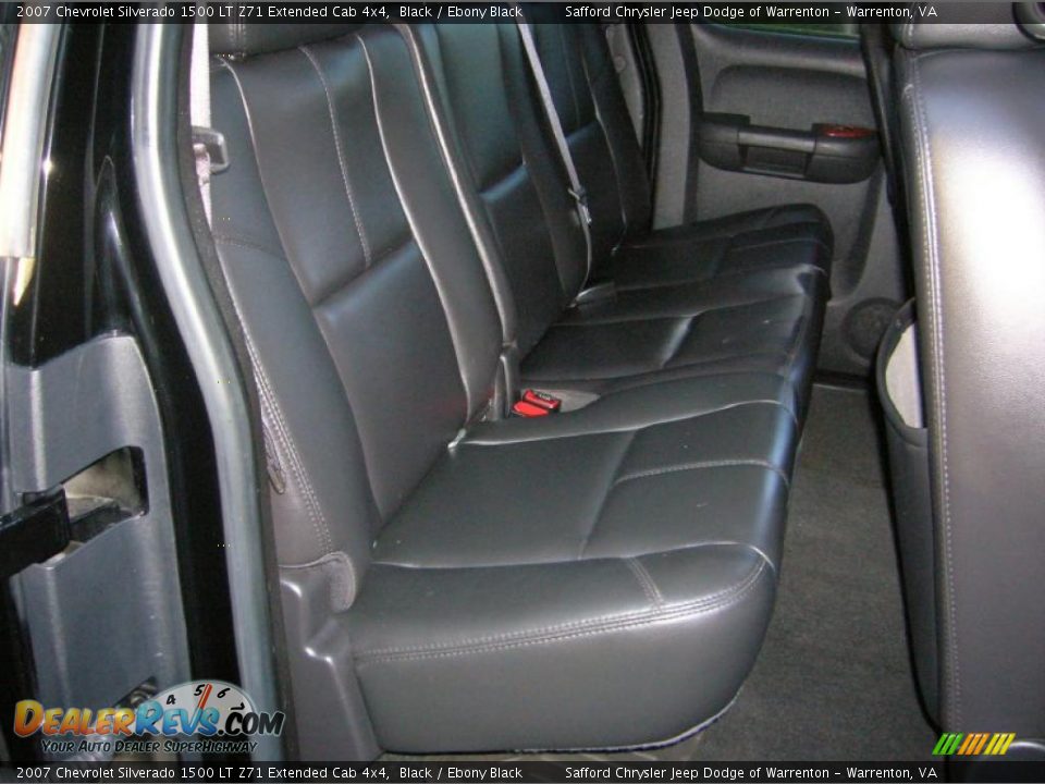 2007 Chevrolet Silverado 1500 LT Z71 Extended Cab 4x4 Black / Ebony Black Photo #6