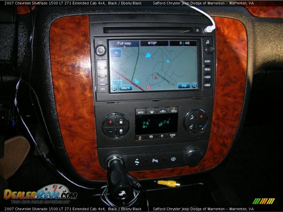 2007 Chevrolet Silverado 1500 LT Z71 Extended Cab 4x4 Black / Ebony Black Photo #19