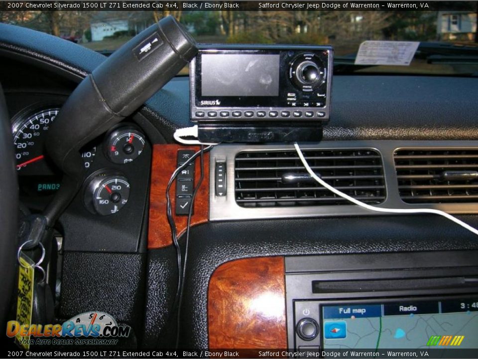 2007 Chevrolet Silverado 1500 LT Z71 Extended Cab 4x4 Black / Ebony Black Photo #20
