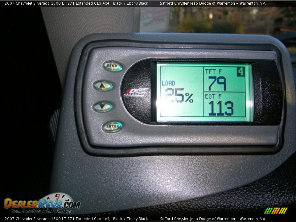 2007 Chevrolet Silverado 1500 LT Z71 Extended Cab 4x4 Black / Ebony Black Photo #22