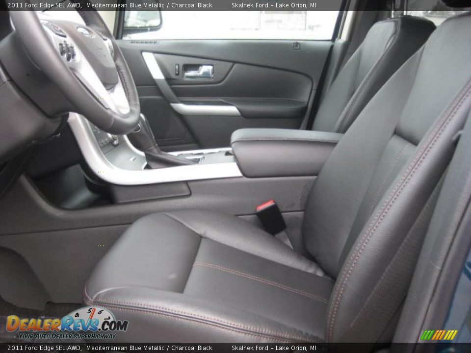 Charcoal Black Interior - 2011 Ford Edge SEL AWD Photo #6