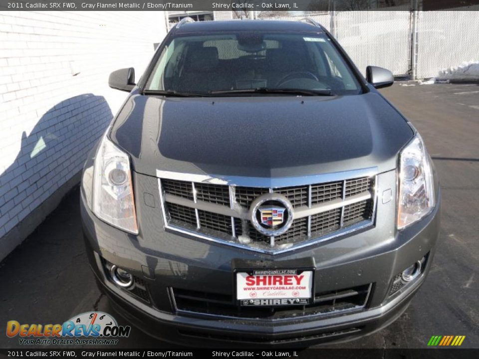 2011 Cadillac SRX FWD Gray Flannel Metallic / Ebony/Titanium Photo #2