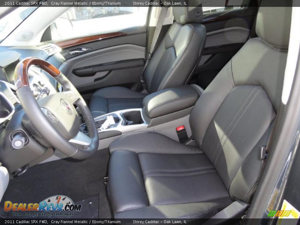 Ebony/Titanium Interior - 2011 Cadillac SRX FWD Photo #13