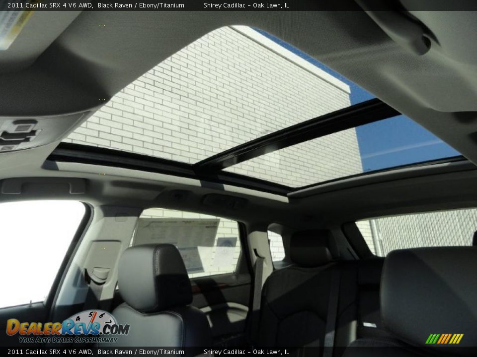 Sunroof of 2011 Cadillac SRX 4 V6 AWD Photo #13