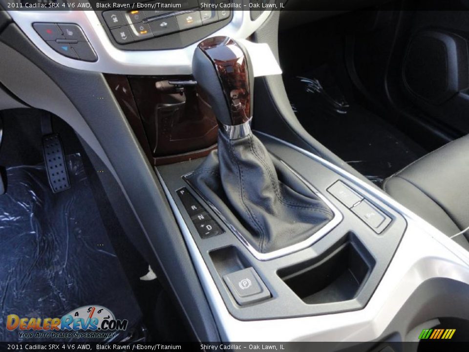 2011 Cadillac SRX 4 V6 AWD Shifter Photo #17