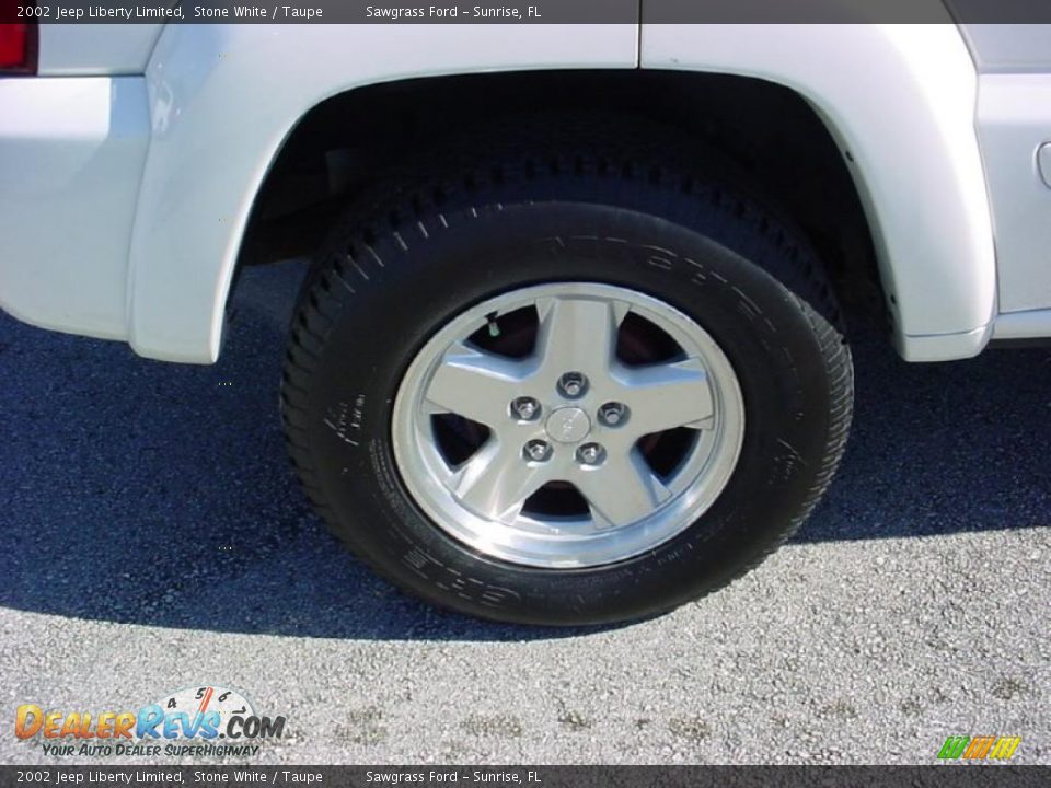 2002 Jeep Liberty Limited Stone White / Taupe Photo #4