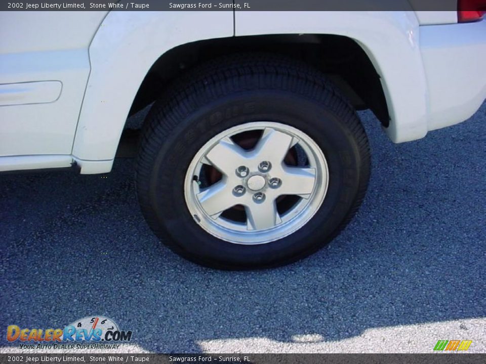 2002 Jeep Liberty Limited Stone White / Taupe Photo #11