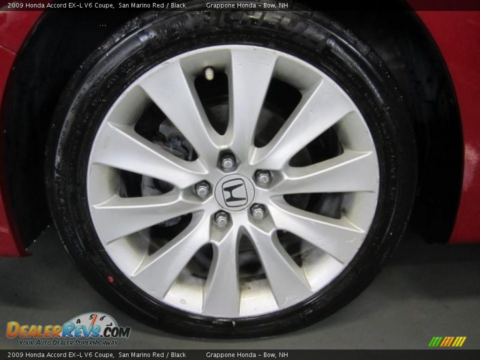 2009 Honda Accord EX-L V6 Coupe Wheel Photo #8