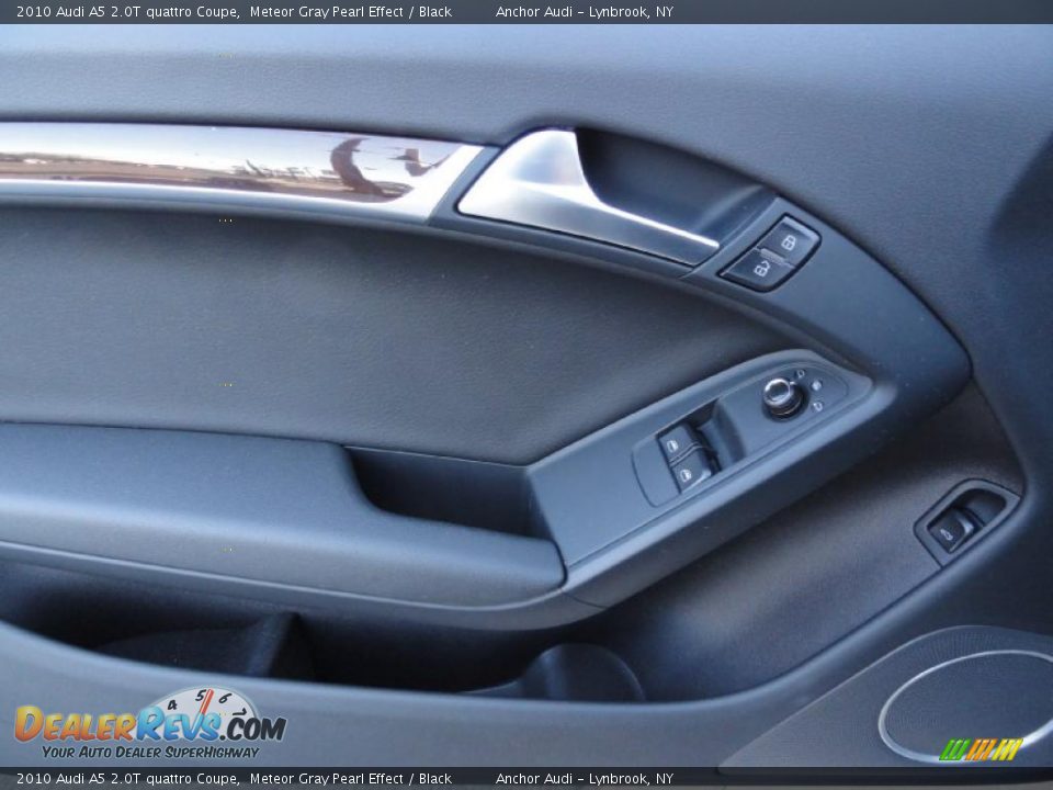 2010 Audi A5 2.0T quattro Coupe Meteor Gray Pearl Effect / Black Photo #8