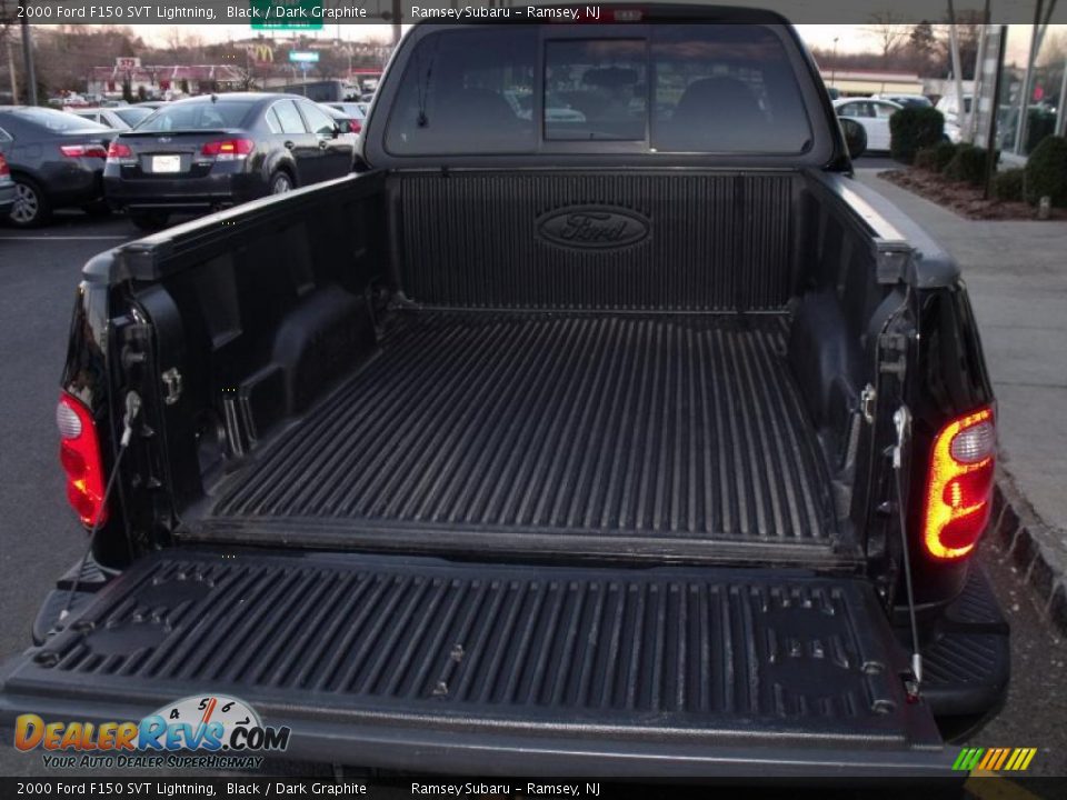 2000 Ford F150 SVT Lightning Black / Dark Graphite Photo #10