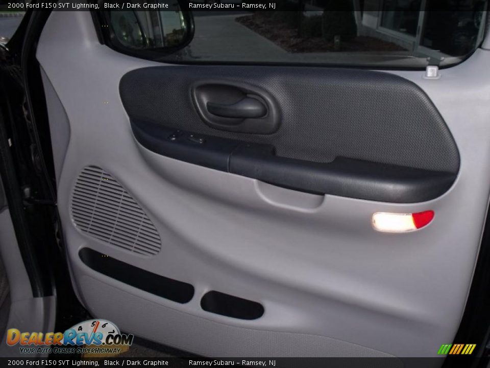 2000 Ford F150 SVT Lightning Black / Dark Graphite Photo #12