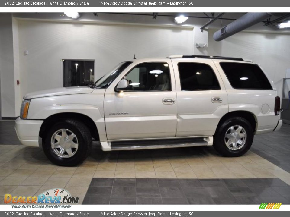 2002 Cadillac Escalade White Diamond / Shale Photo #1