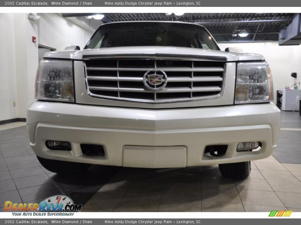 2002 Cadillac Escalade White Diamond / Shale Photo #3