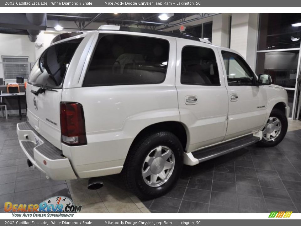 2002 Cadillac Escalade White Diamond / Shale Photo #5
