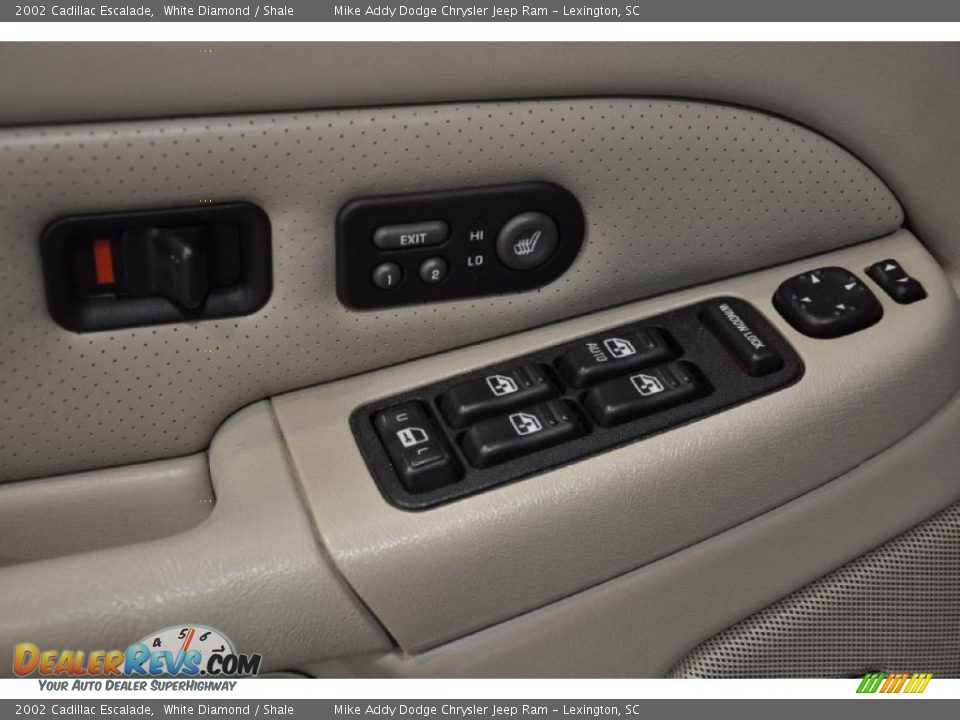 2002 Cadillac Escalade White Diamond / Shale Photo #8