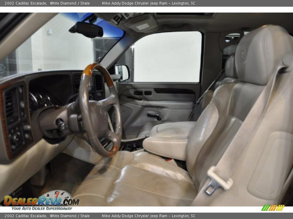 2002 Cadillac Escalade White Diamond / Shale Photo #11