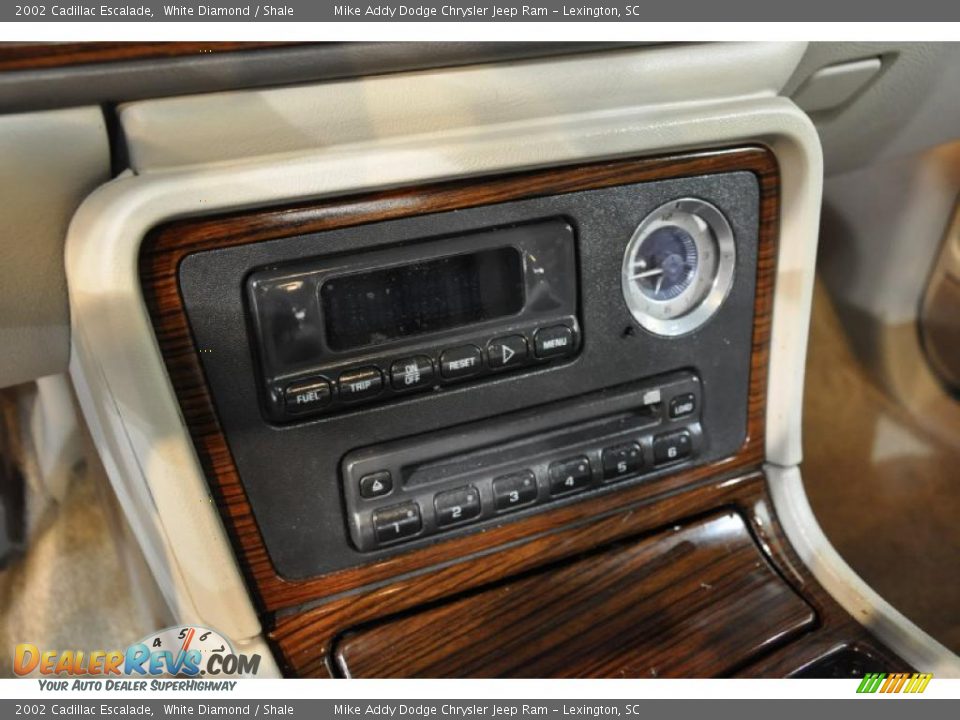 2002 Cadillac Escalade White Diamond / Shale Photo #15