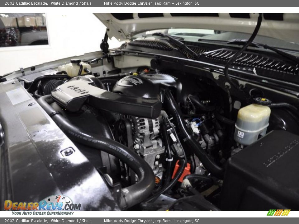 2002 Cadillac Escalade White Diamond / Shale Photo #22