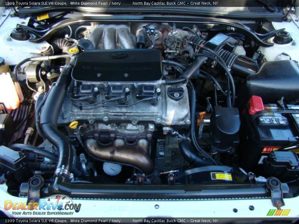 1999 Toyota Solara SLE V6 Coupe 3.0 Liter DOHC 24-Valve V6 Engine Photo #21