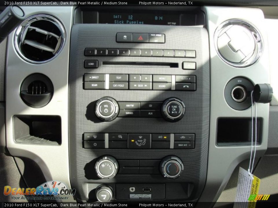 Controls of 2010 Ford F150 XLT SuperCab Photo #25