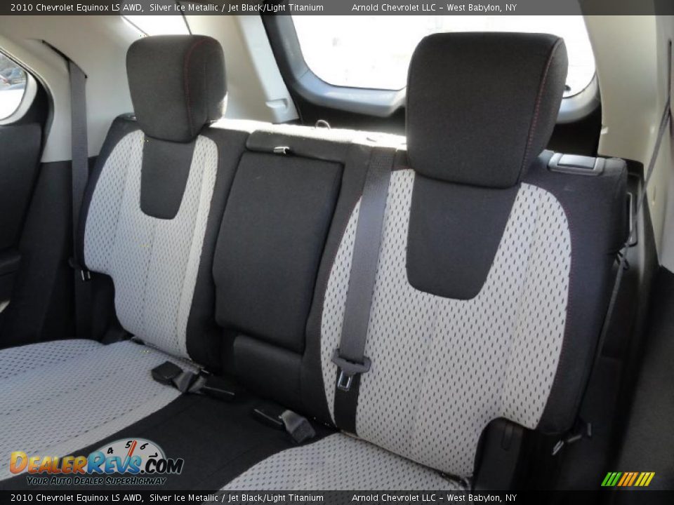 Jet Black/Light Titanium Interior - 2010 Chevrolet Equinox LS AWD Photo #16