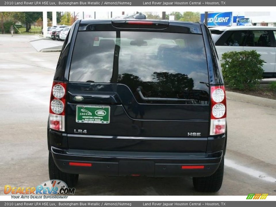 2010 Land Rover LR4 HSE Lux Buckingham Blue Metallic / Almond/Nutmeg Photo #9