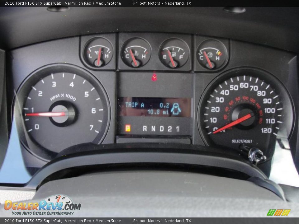 2010 Ford F150 STX SuperCab Gauges Photo #30