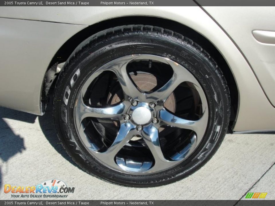 2005 Toyota Camry LE Desert Sand Mica / Taupe Photo #14