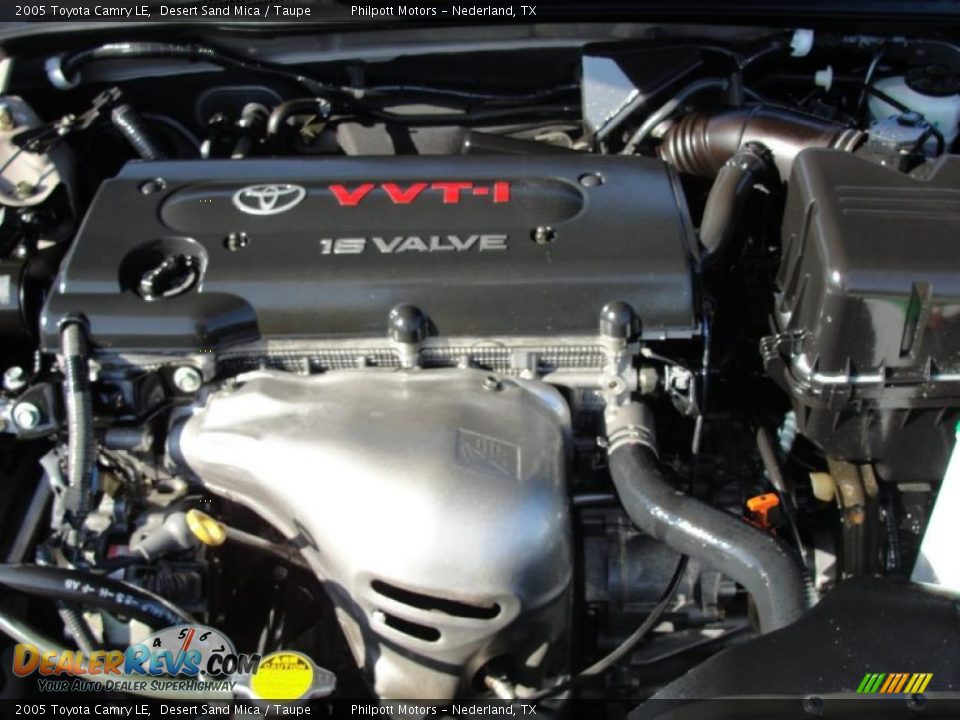 2005 Toyota Camry LE 2.4 Liter DOHC 16-Valve VVT-i 4 Cylinder Engine Photo #21