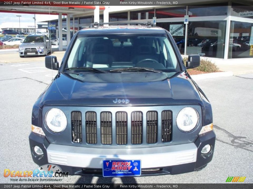 2007 Jeep Patriot Limited 4x4 Steel Blue Metallic / Pastel Slate Gray Photo #8