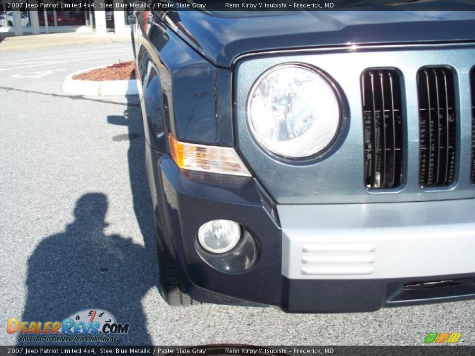 2007 Jeep Patriot Limited 4x4 Steel Blue Metallic / Pastel Slate Gray Photo #9