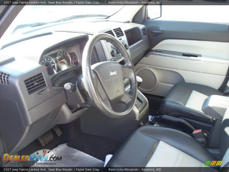 Pastel Slate Gray Interior - 2007 Jeep Patriot Limited 4x4 Photo #10