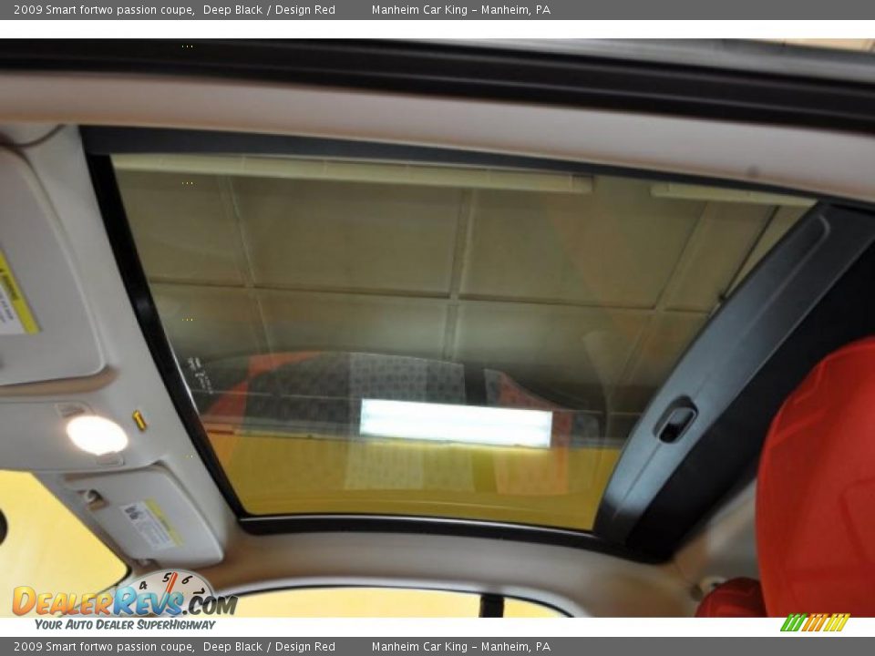 Sunroof of 2009 Smart fortwo passion coupe Photo #7