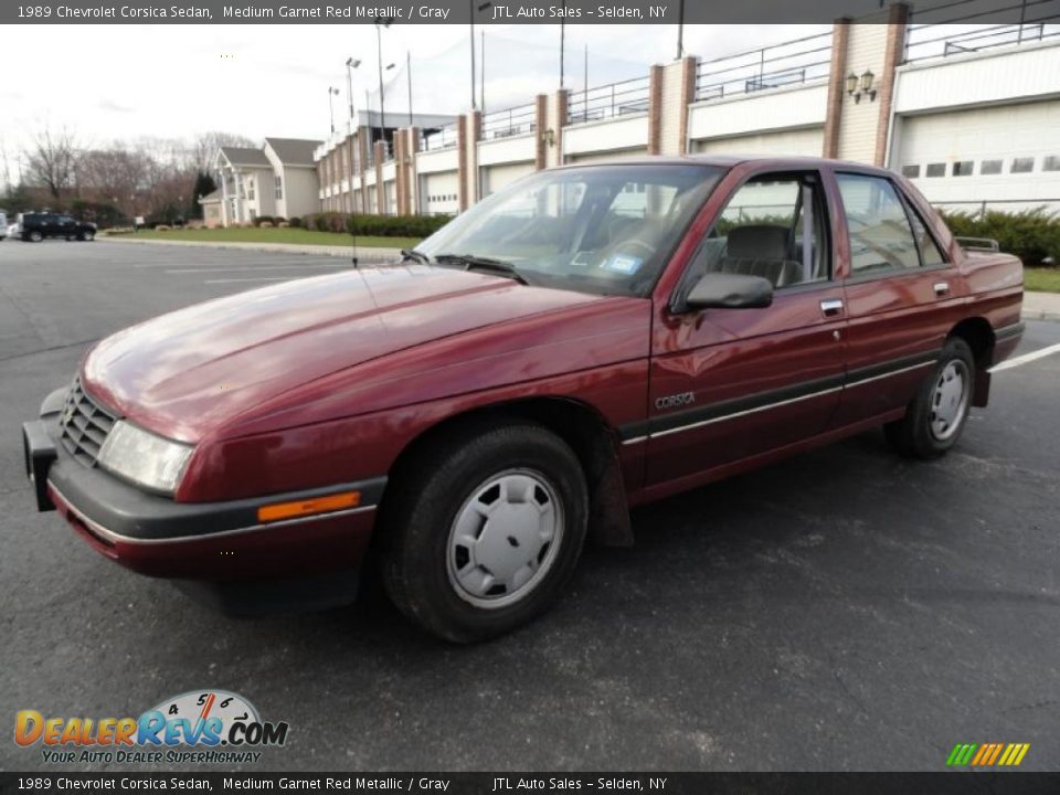 Front 3/4 View of 1989 Chevrolet Corsica Sedan Photo #1
