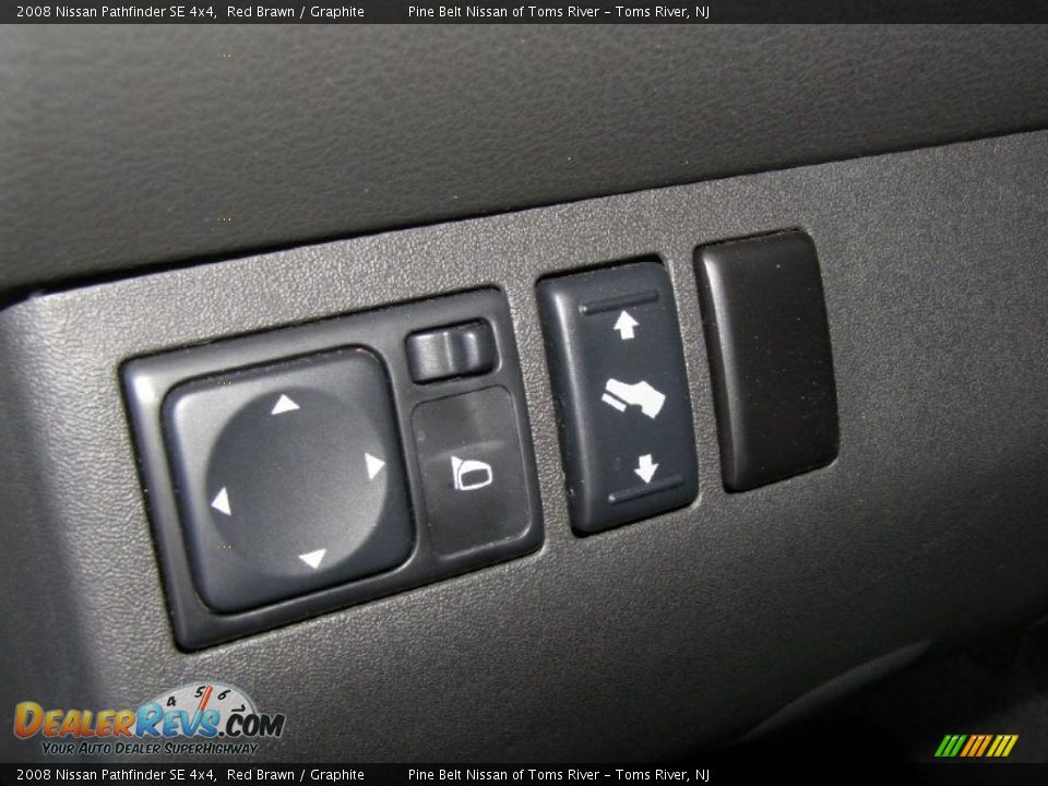 2008 Nissan Pathfinder SE 4x4 Red Brawn / Graphite Photo #9