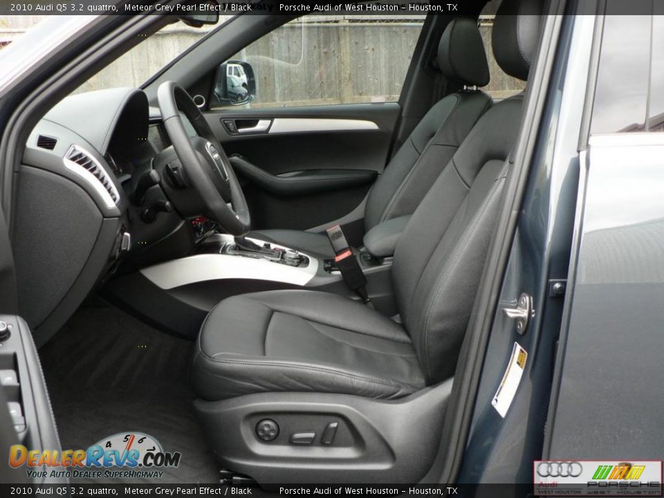 2010 Audi Q5 3.2 quattro Meteor Grey Pearl Effect / Black Photo #5