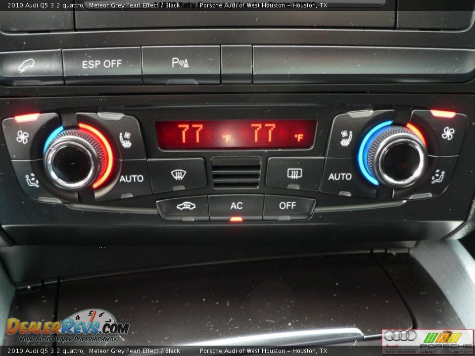 2010 Audi Q5 3.2 quattro Meteor Grey Pearl Effect / Black Photo #8