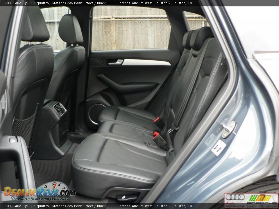 2010 Audi Q5 3.2 quattro Meteor Grey Pearl Effect / Black Photo #12