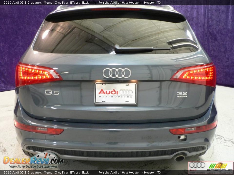 2010 Audi Q5 3.2 quattro Meteor Grey Pearl Effect / Black Photo #19
