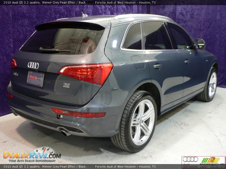 2010 Audi Q5 3.2 quattro Meteor Grey Pearl Effect / Black Photo #21