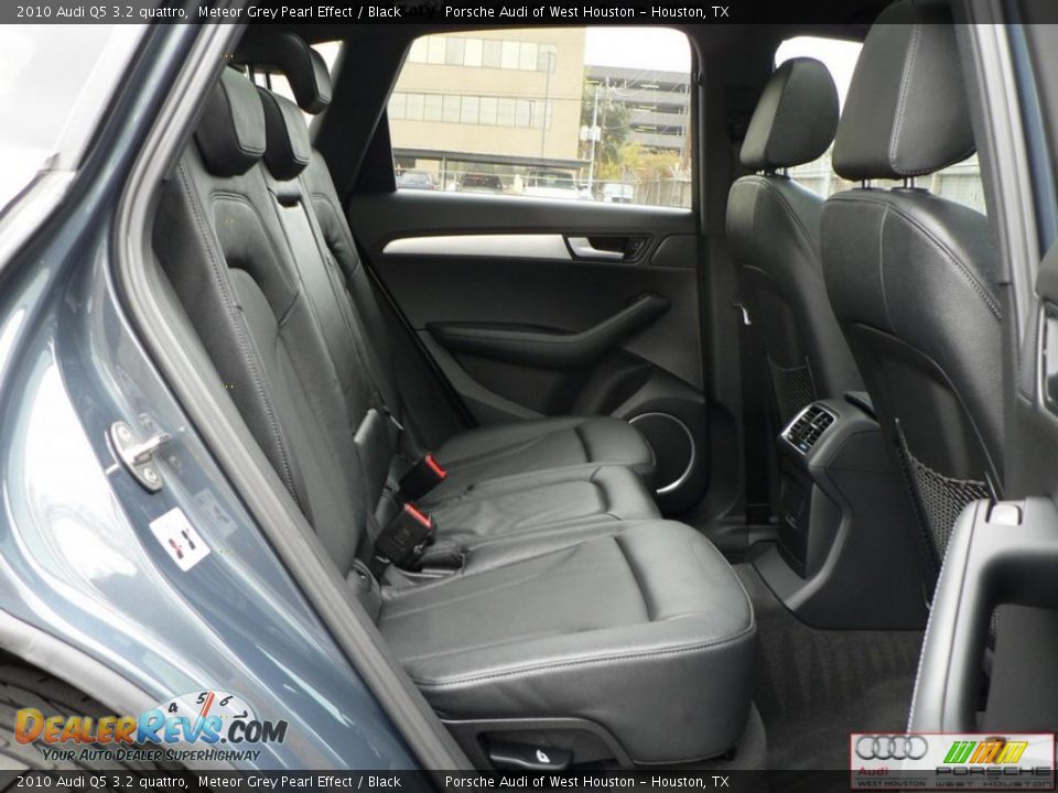2010 Audi Q5 3.2 quattro Meteor Grey Pearl Effect / Black Photo #25