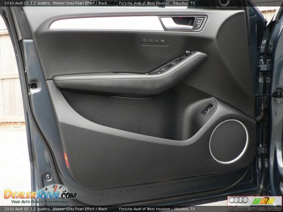 2010 Audi Q5 3.2 quattro Meteor Grey Pearl Effect / Black Photo #26