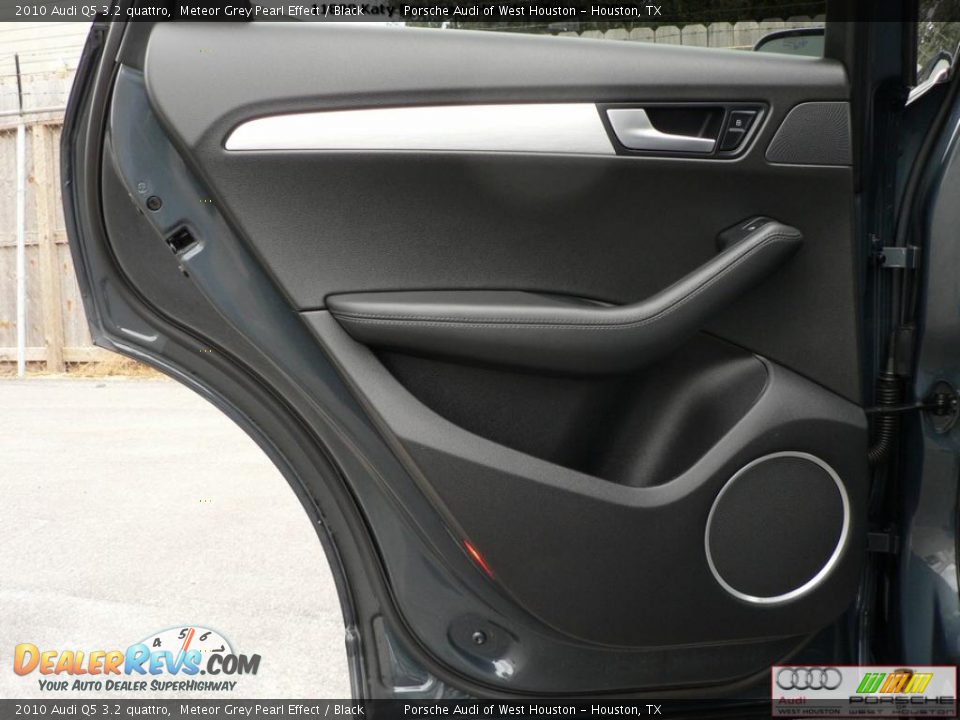 2010 Audi Q5 3.2 quattro Meteor Grey Pearl Effect / Black Photo #27