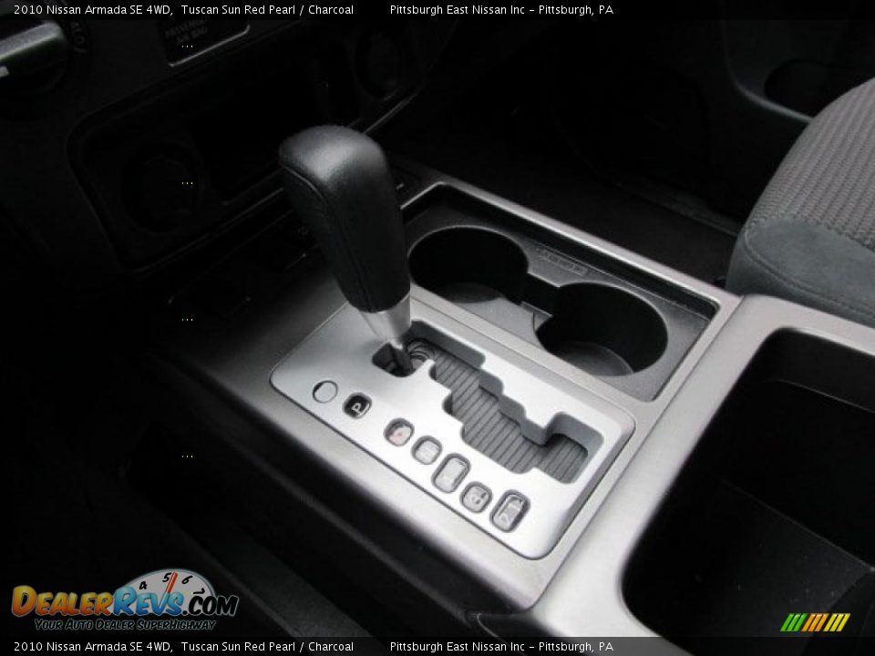 2010 Nissan Armada SE 4WD Tuscan Sun Red Pearl / Charcoal Photo #11