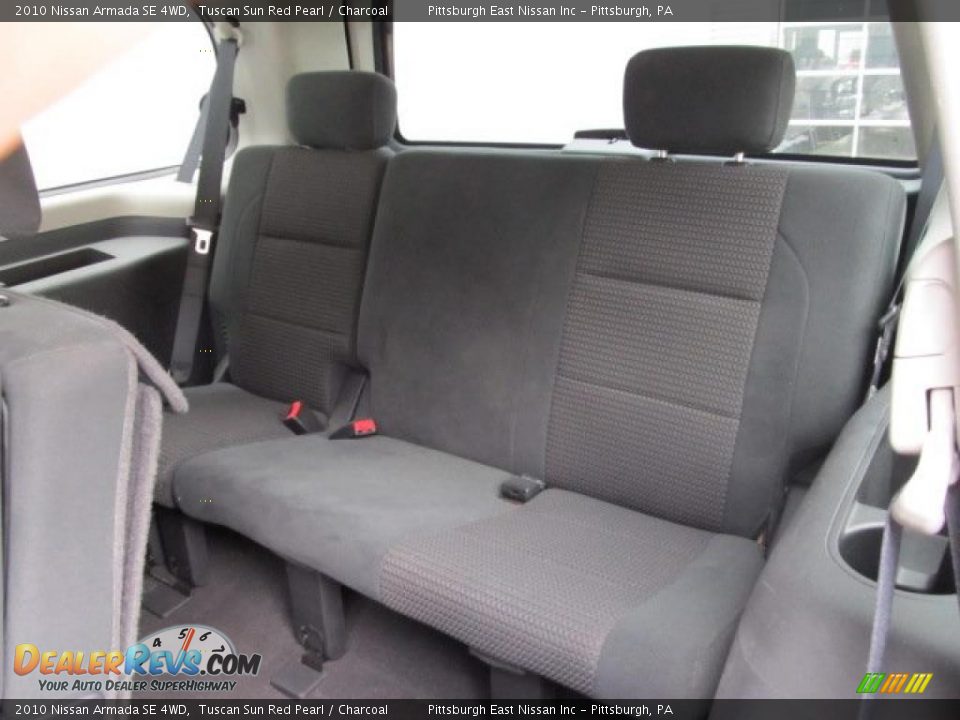 2010 Nissan Armada SE 4WD Tuscan Sun Red Pearl / Charcoal Photo #13