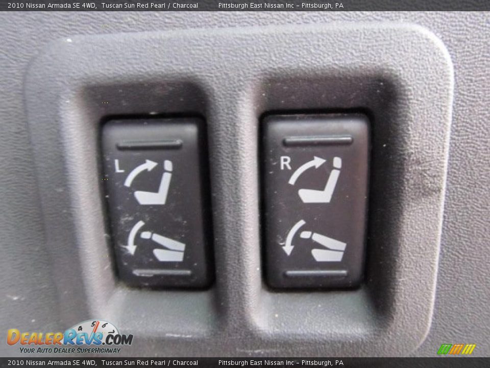 2010 Nissan Armada SE 4WD Tuscan Sun Red Pearl / Charcoal Photo #14