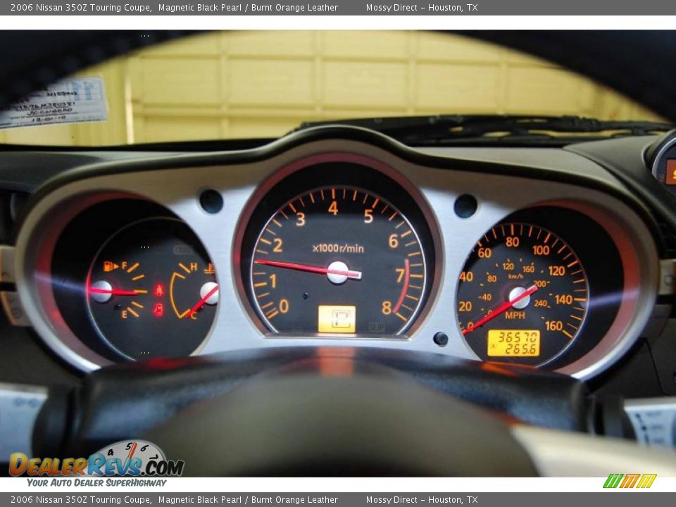 2006 Nissan 350Z Touring Coupe Gauges Photo #26