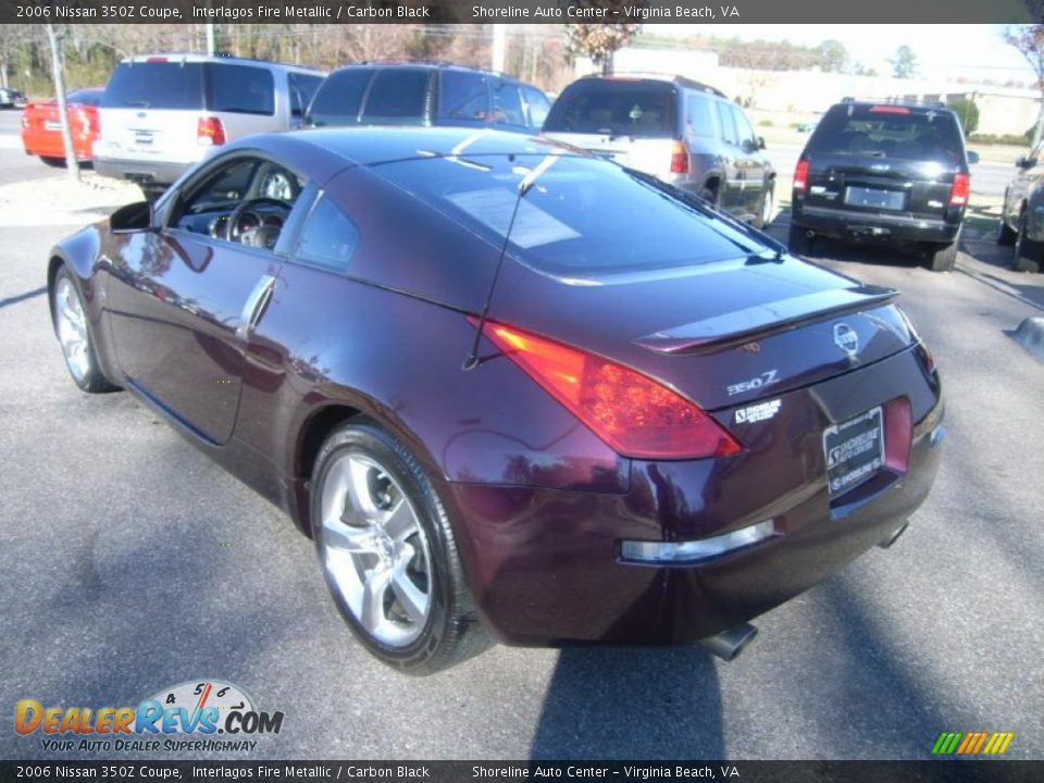 Interlagos Fire Metallic 2006 Nissan 350Z Coupe Photo #3