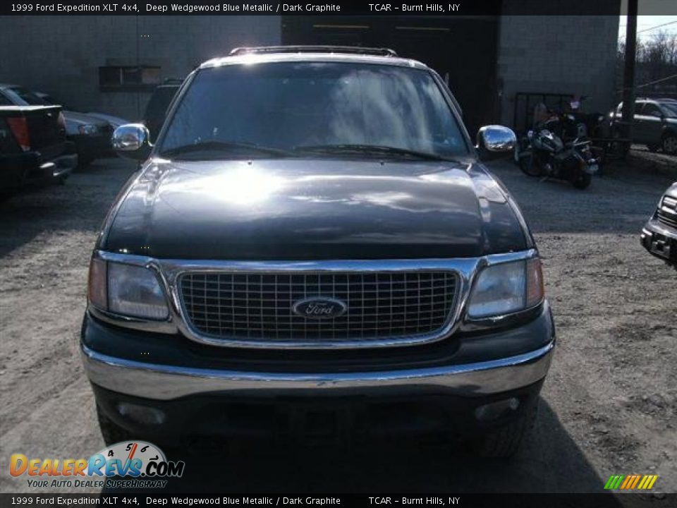 1999 Ford Expedition XLT 4x4 Deep Wedgewood Blue Metallic / Dark Graphite Photo #1