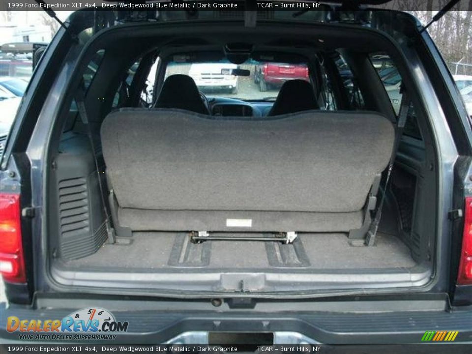 1999 Ford Expedition XLT 4x4 Deep Wedgewood Blue Metallic / Dark Graphite Photo #7